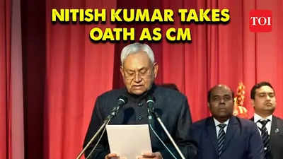 Breaking: Nitish Kumar takes oath as Bihar CM for the 9th time