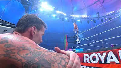 ​CM Punk handed injury scare during Royal Rumble 2024 defeat