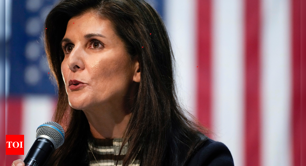 Nikki Haley Swatting Incident: Targeted by False Shooting Report | World News – Times of India