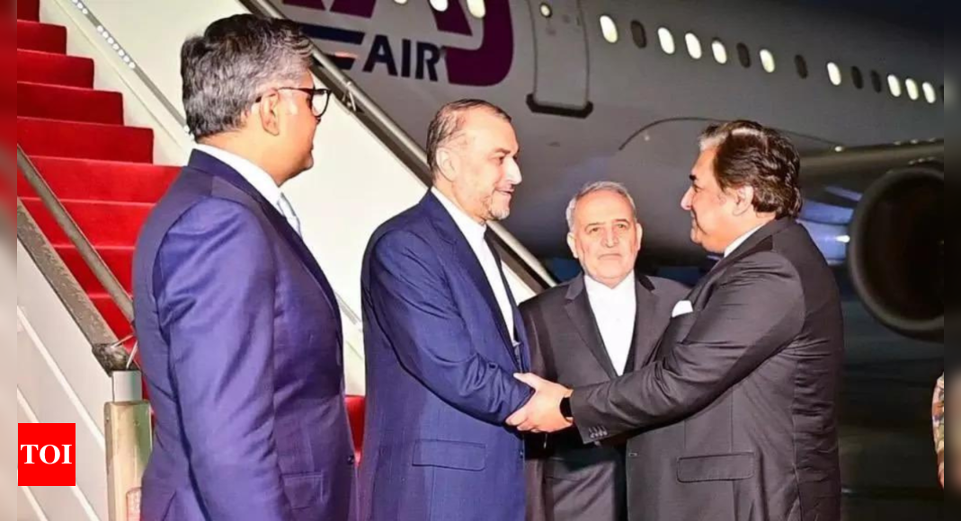 Iranian foreign minister arrives in Pakistan amid strain in ties following tit-for-tat strikes