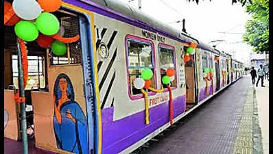 ER launches 1st class rake for ladies’ spl local train