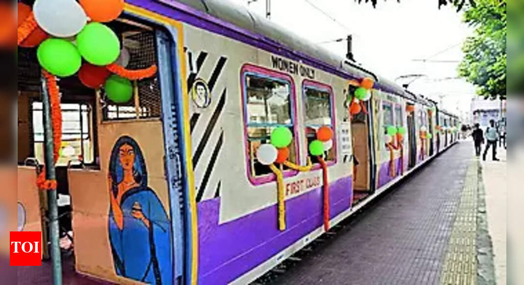 ER: ER launches 1st class rake for ladies’ spl local train Kolkata ...