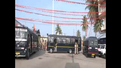 Mandya's Keragodu village tense over hoisting of saffron flag; security heightened amid curbs
