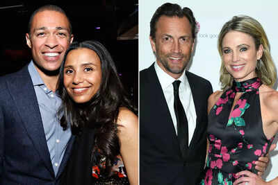 Amy Robach and T.J. Holmes’ exes Andrew Shue and Marilee Fiebig spotted together