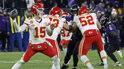 Kansas City Chiefs down Ravens to reach fourth Super Bowl in five years