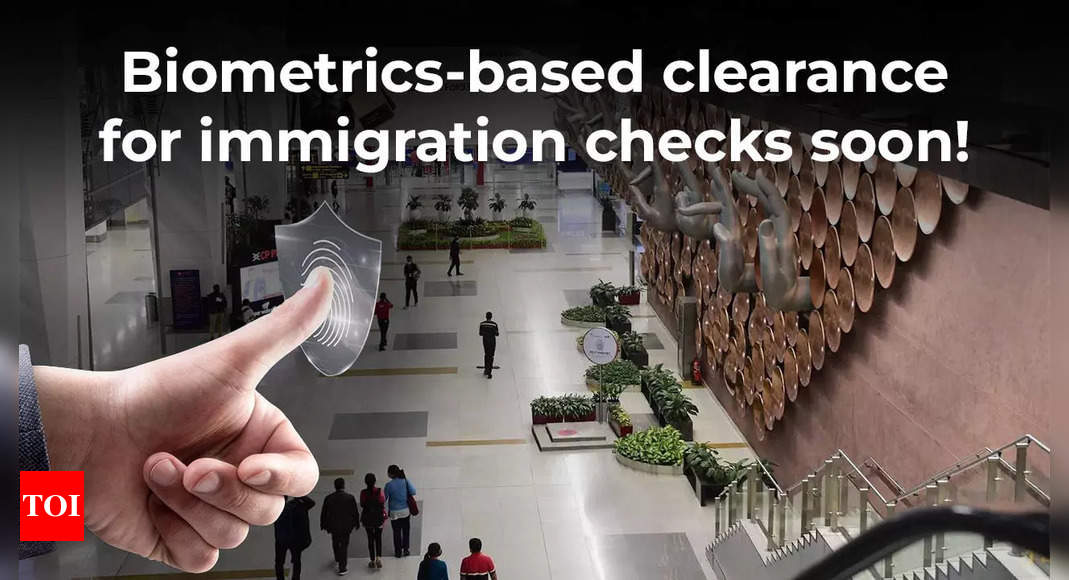 Biometrics-based immigration exams at Fresh Delhi, Mumbai & Bengaluru airports quickly! Take a look at main points | Republic of India Industry Information newsfragment