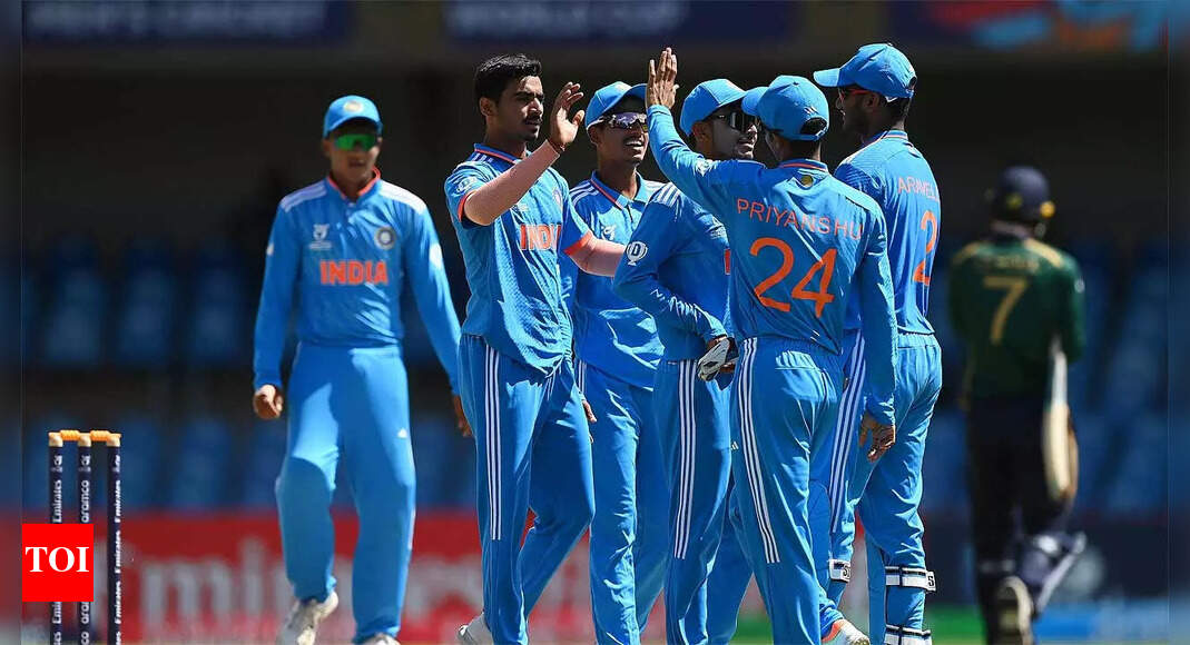 U-19 World Cup: Confident India look to continue momentum against New Zealand | Cricket News – Times of India U-19 World Cup: Confident India look to continue momentum against New Zealand | Cricket News – Times of India