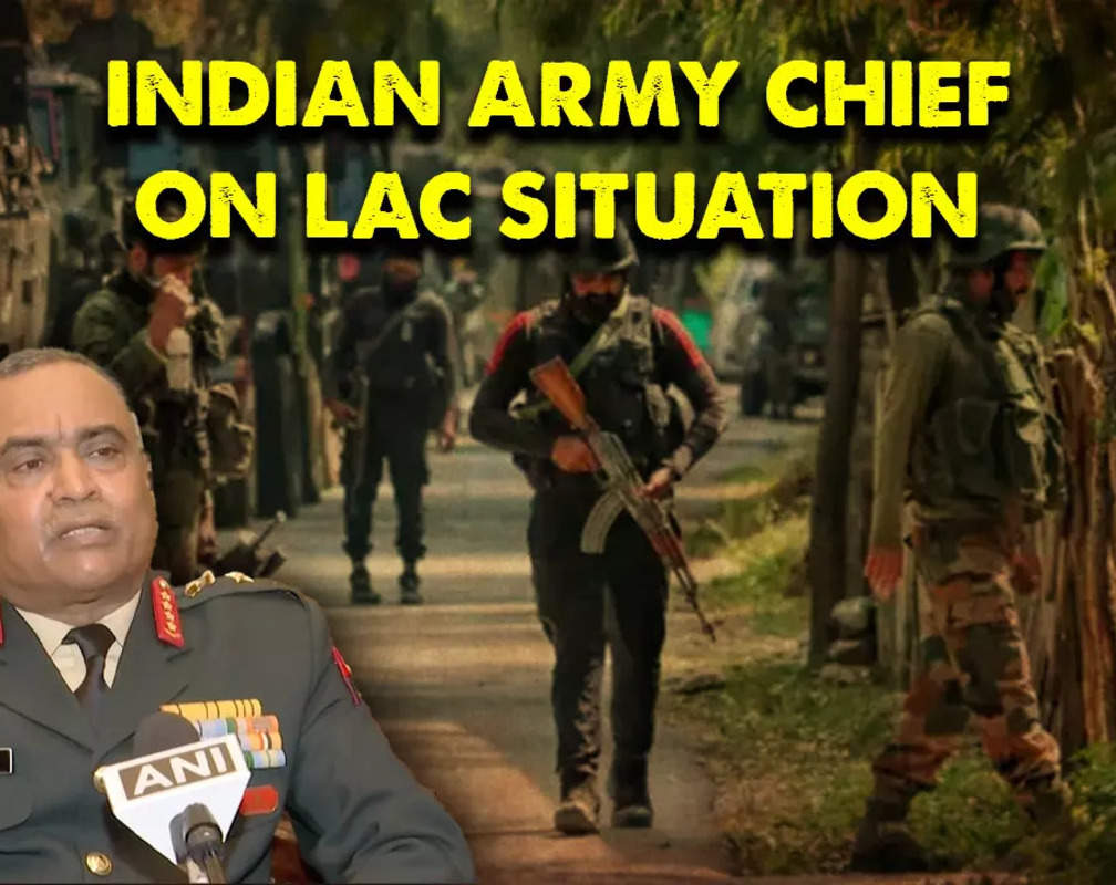 
Situation along LAC is stable, but sensitive, says Indian Army chief Manoj Pande
