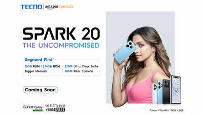 Tecno Spark 20 series with 256GB storage, 50MP camera to launch on January 30