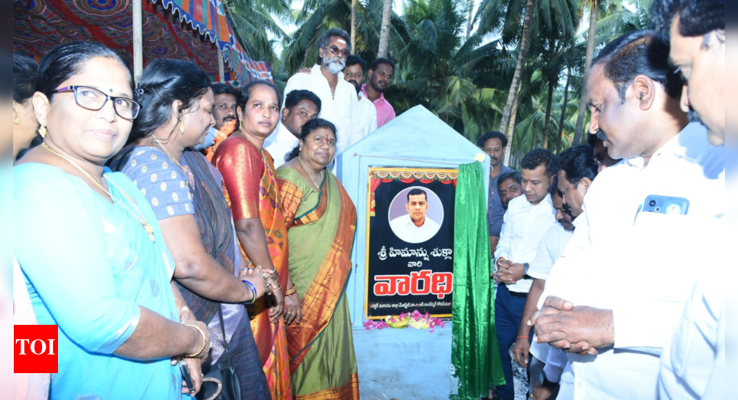 Bridge named after district collector Himanshu Shukla by locals of Konaseema