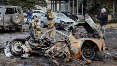 Russia says 3 killed in Ukrainian shelling of Donetsk