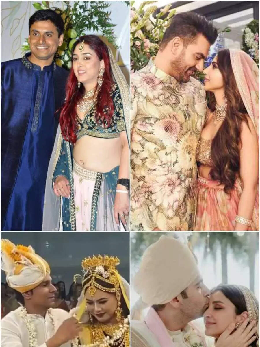 From Arbaaz-Sshura to Ira-Nupur: Celebrity couples and their mesmerising wedding pictures - Vimarsana News