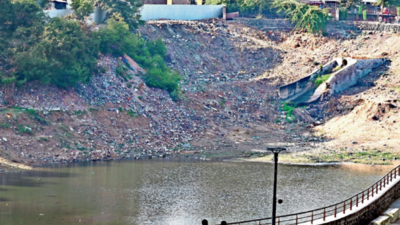 Clean & junk policy! Demolition debris chokes Ahmedabad lakes