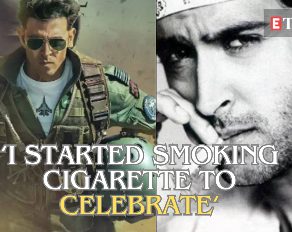 
Hrithik Roshan reveals his 'heart rate went up from 45 to 75' after smoking cigarettes during 'Fighter' shoot
