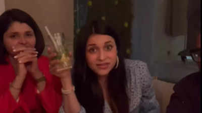 Mannara Chopra shares a sneak peek of her first dinner with family after coming out of Bigg Boss 17; says 'My heart was overflowing with emotions'