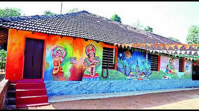 Youth forum repairs, paints govt school in Belthangady