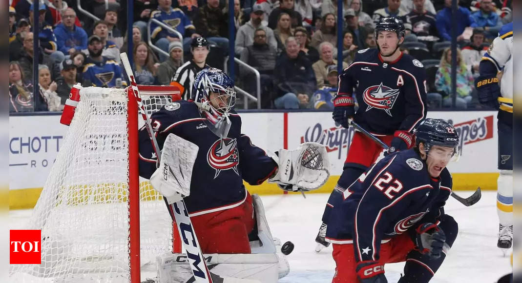Columbus Blue Jackets blank St. Louis Blues for first shutout in 2 ...