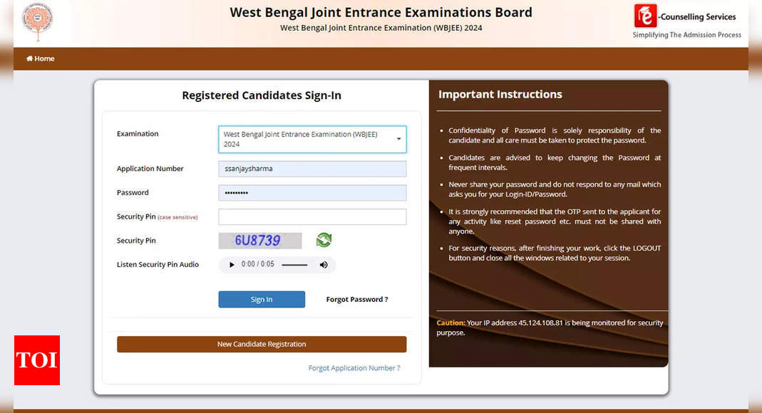 WBJEE 2024 Registration Deadline Extended: Apply Until Feb 5, Exam on April 28