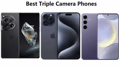 Triple Camera Phones: OnePlus 12, iPhone 15 Pro Max And More To Ace Your Photography Game