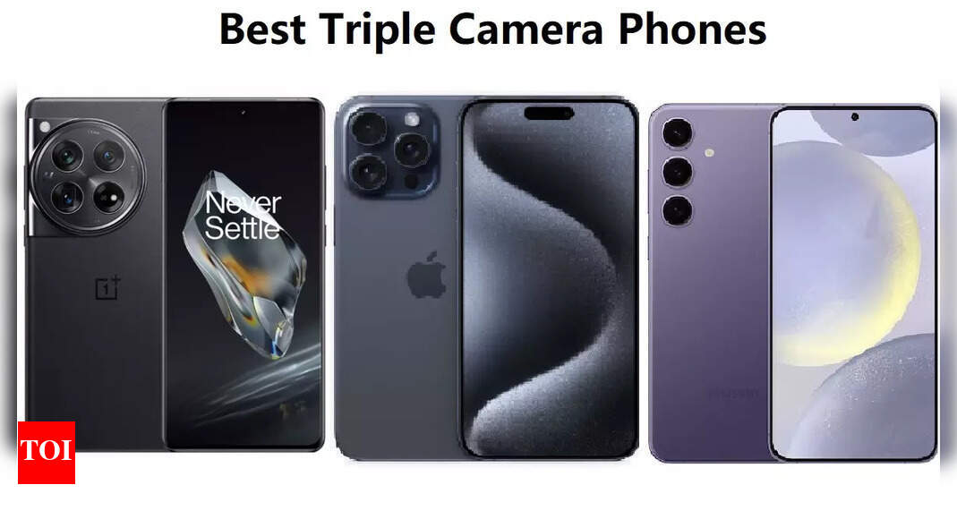 Triple Camera Phones: OnePlus 12, iPhone 15 Pro Max And More Options To ...