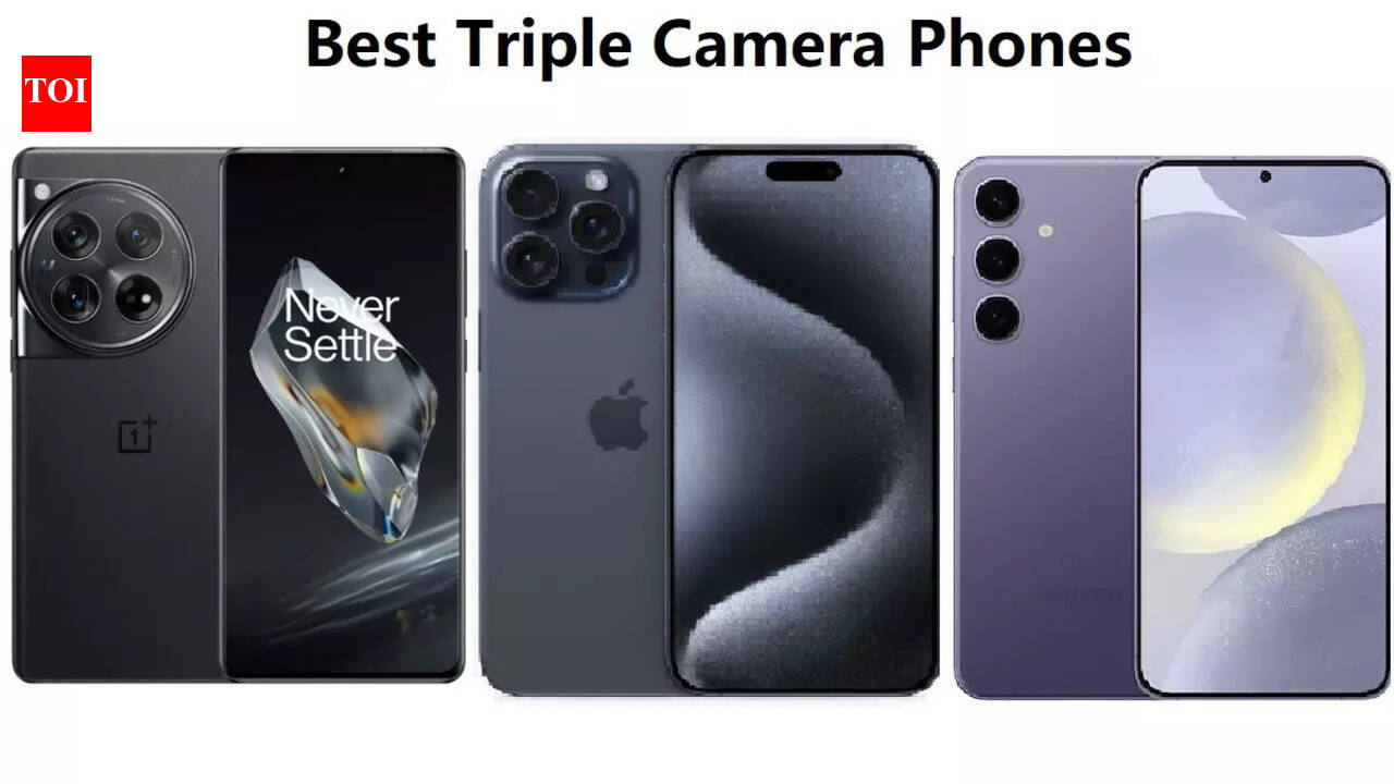Triple Camera Phones: OnePlus 12, iPhone 15 Pro Max And More Options To ...
