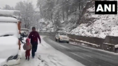 Snowfall disrupts normal life in Himachal Pradesh's tribal areas, 134 roads closed