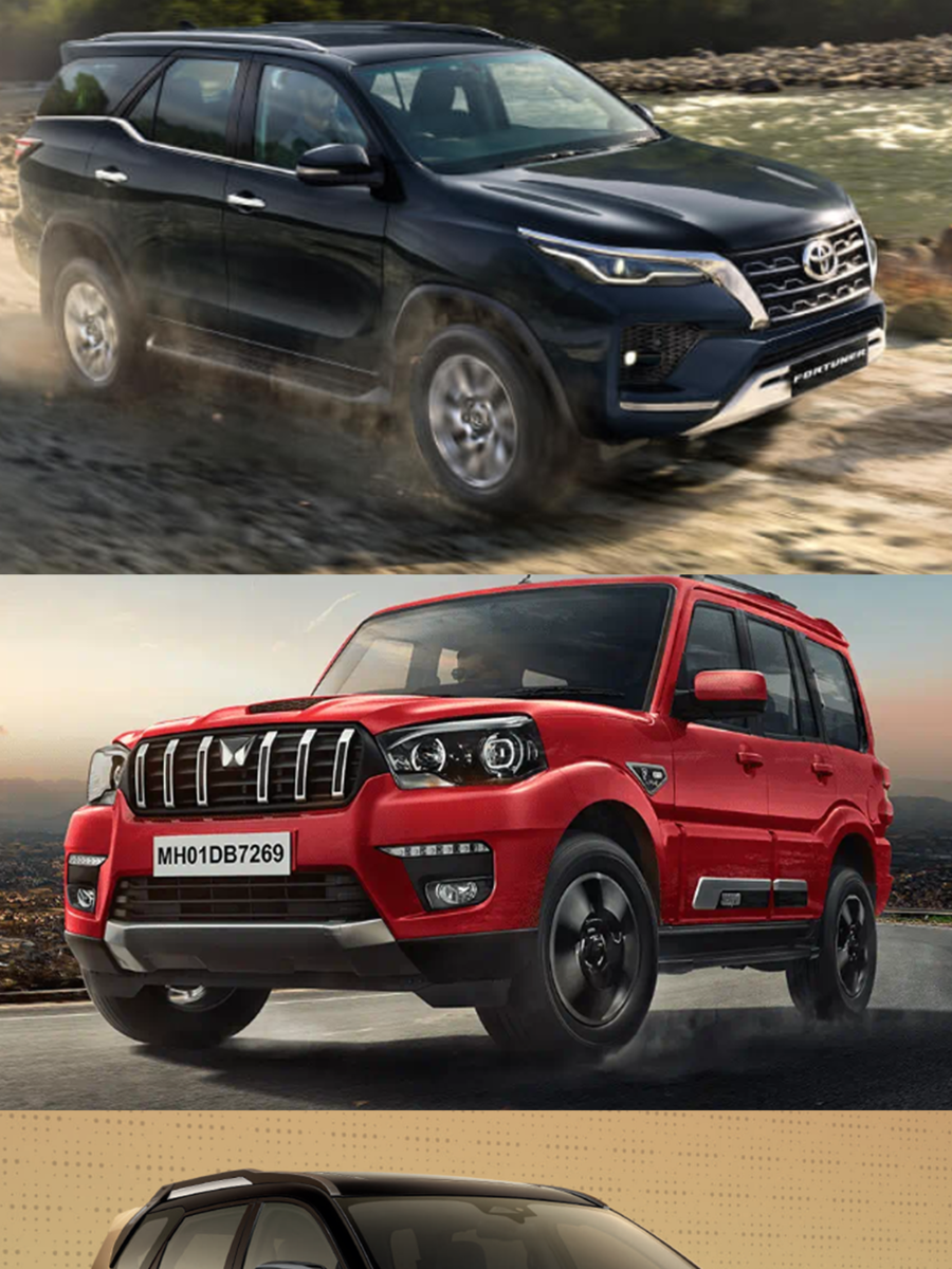 7 SUVs With Most Solid Road Presence, Mahindra Scorpio N, Tata Safari ...