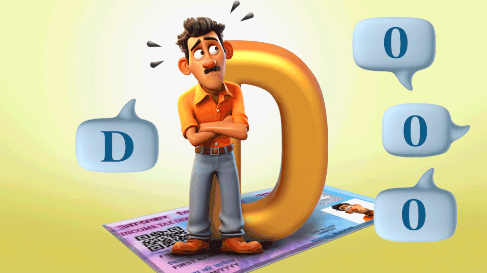 11 years ago, D in my PAN turned 0. I'm still fighting lakhs in tax bill