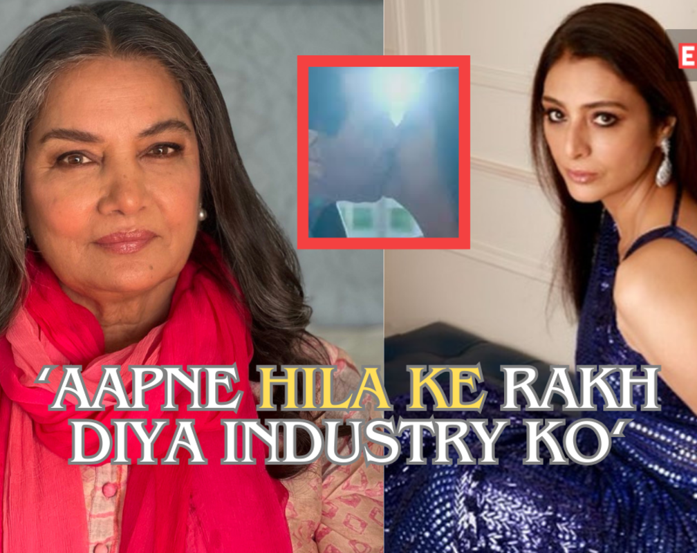 
Shabana Azmi reveals niece Tabu's 'naughty' reaction to her and Dharmendra's kissing scene in 'Rocky Aur Rani Kii Prem Kahaani'
