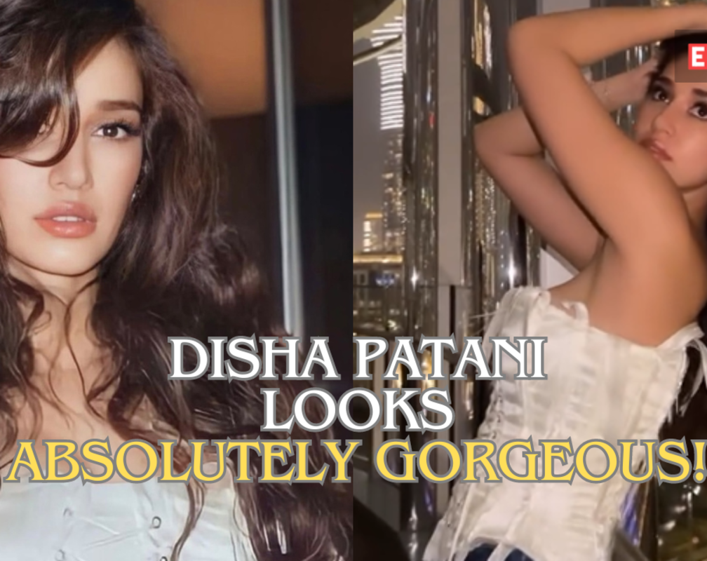 
Disha Patani exudes chic vibes in white corset top; BFF Mouni Roy reacts
