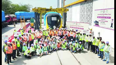 Agra metro to run this month, 6-km priority corridor ready