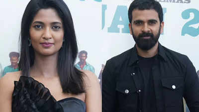 Keerthi Pandian turned emotional during her husband Ashok Selvan's speech at the 'Blue Star' press meet; here's why