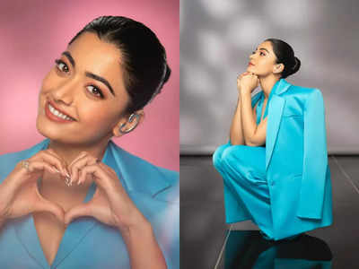 Rashmika Mandanna shows how to perfectly ace a pantsuit