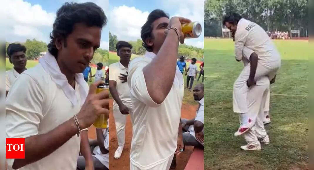 Watch the viral video of Ashok Selvan and his team from the sets of