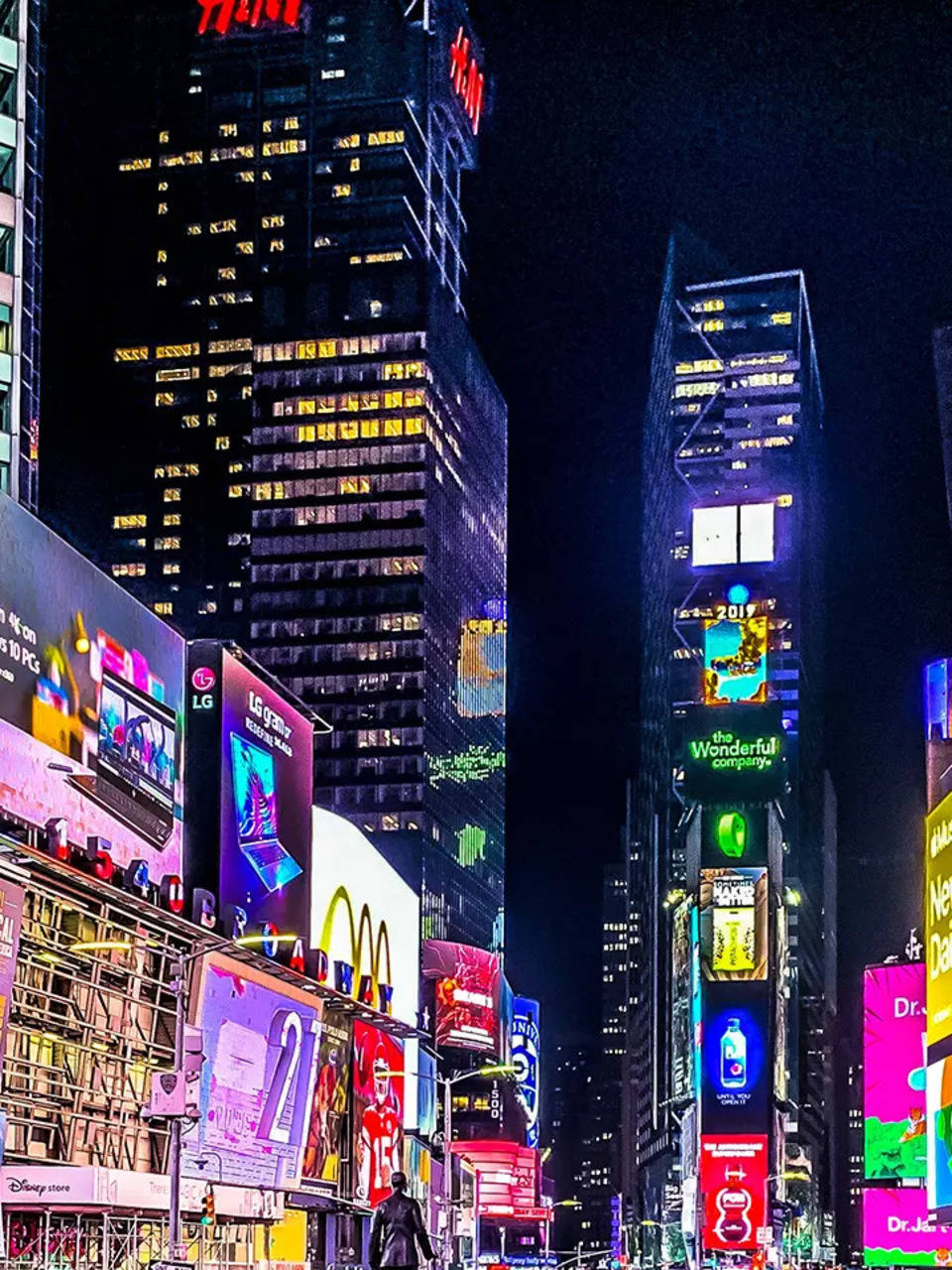 City that never sleeps: The magic of New York City at night