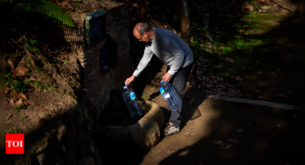 Villages in Spain’s parched northeast struggle to keep drinking water flowing