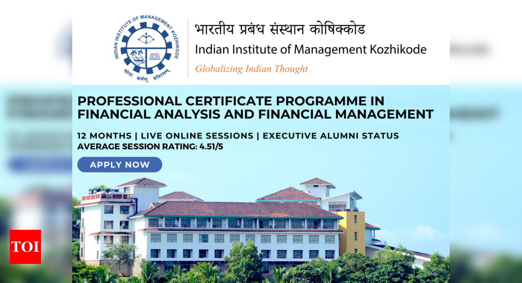 Master The Fin-tech Future: Join IIM Kozhikode's Professional ...