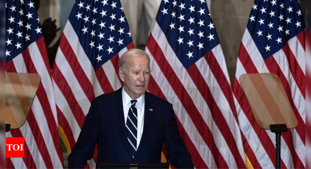 US President Biden sanctions 4 Israeli settlers over West Bank violence | – Times of India
