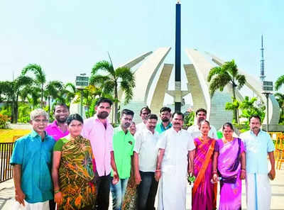 Contractor gifts his 75 staff a surprise flight to Chennai