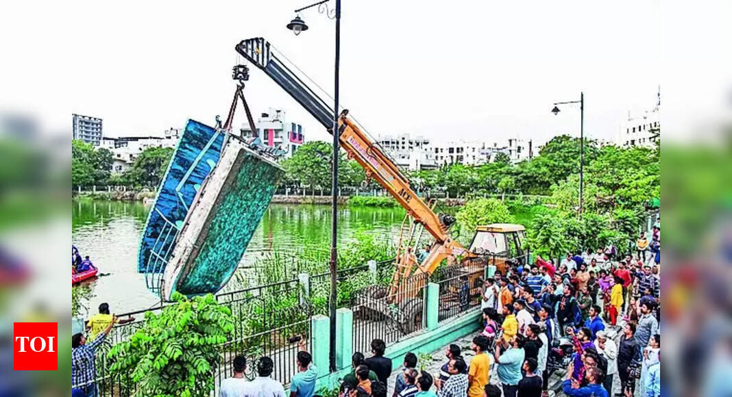 Harni Lake Zone Project Harni Lake Zone Project Cleared In Just Four Weeks Vadodara News