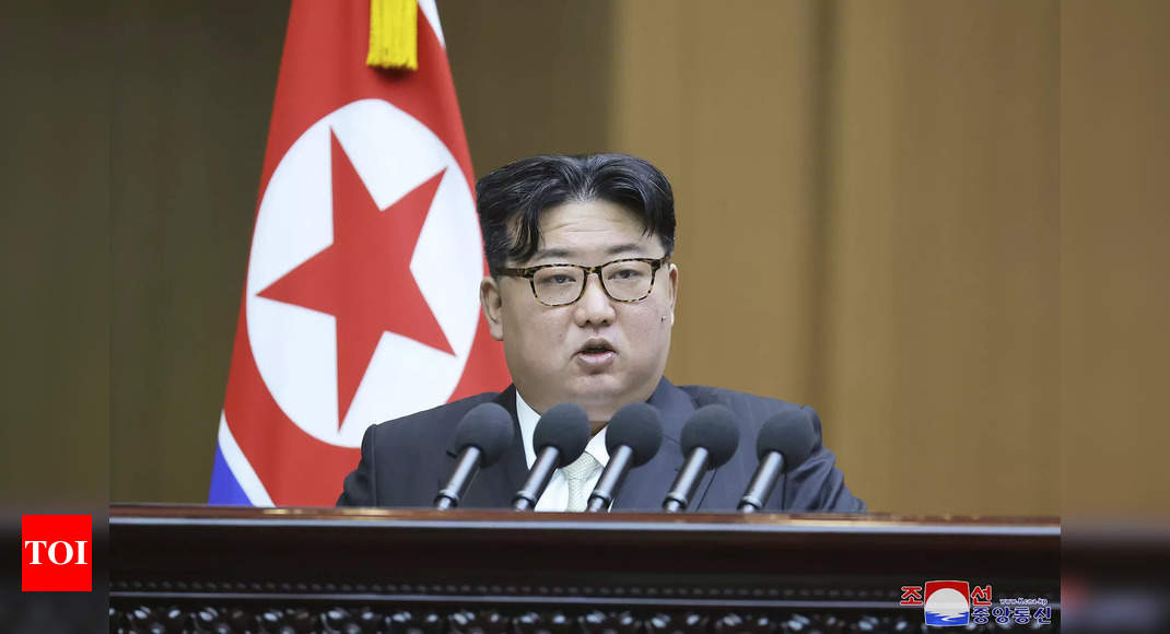 North Korean leader Kim Jong Un makes push for naval might in ‘war preparations’
