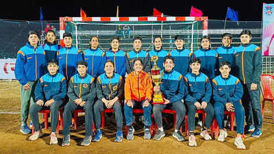 Rajasthan women's team wins silver medal at 35th Federation Cup Handball Championship
