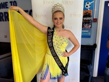Young pageant queen hosts fundraisers to fulfil international pageant dream and for charitable causes