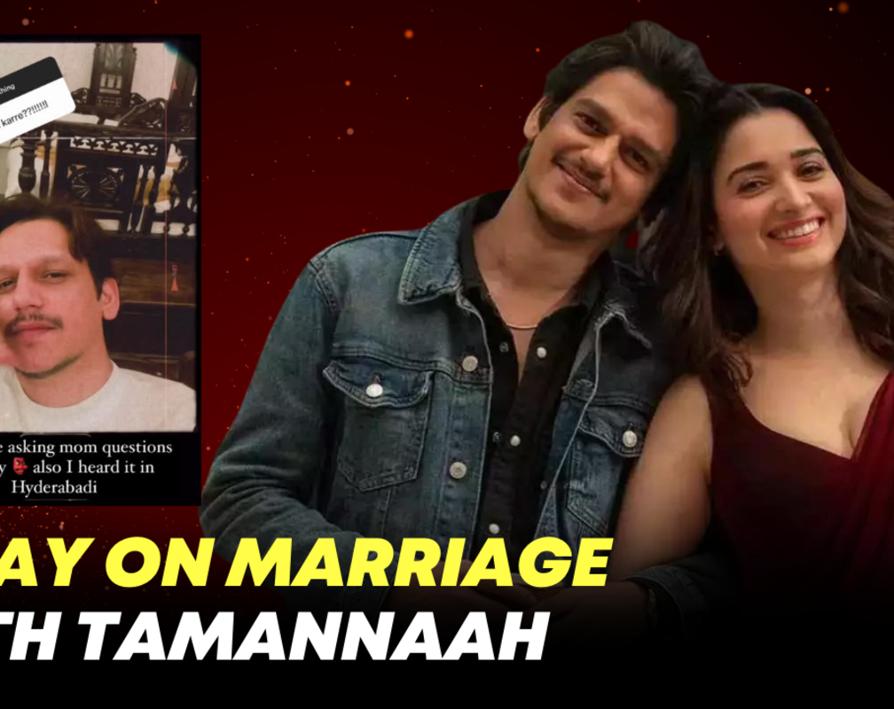 
Vijay Varma's niece questions him on his marriage with Tamannaah Bhatia; actor reacts!
