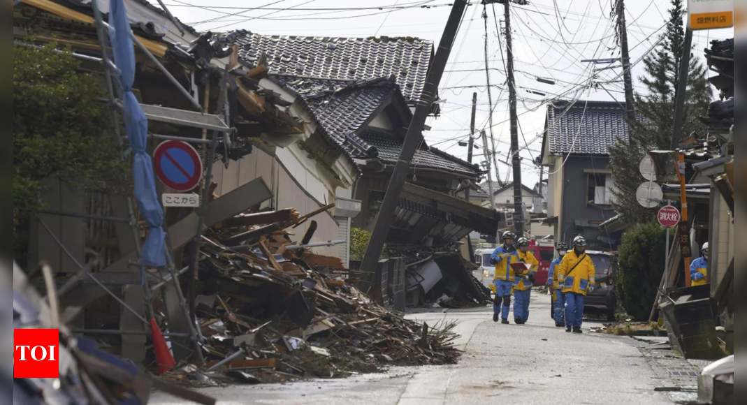 One month on from Japan quake, volunteers provide safe space for kids – Times of India