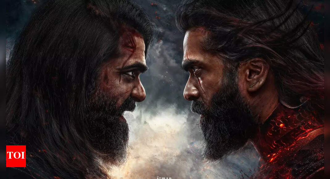 Kamal Haasan unveils Silambarasan's fiery 'STR 48' poster | Tamil Movie ...