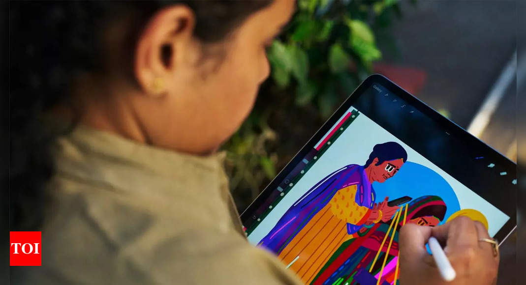 Meet two artists using iPad and MacBook to create immersive artworks – Times of India