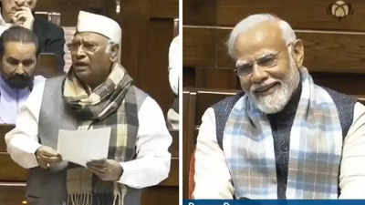 'Abki baar, 400 paar ho raha hai ...': Congress chief Kharge's remark evokes laughter from PM Modi