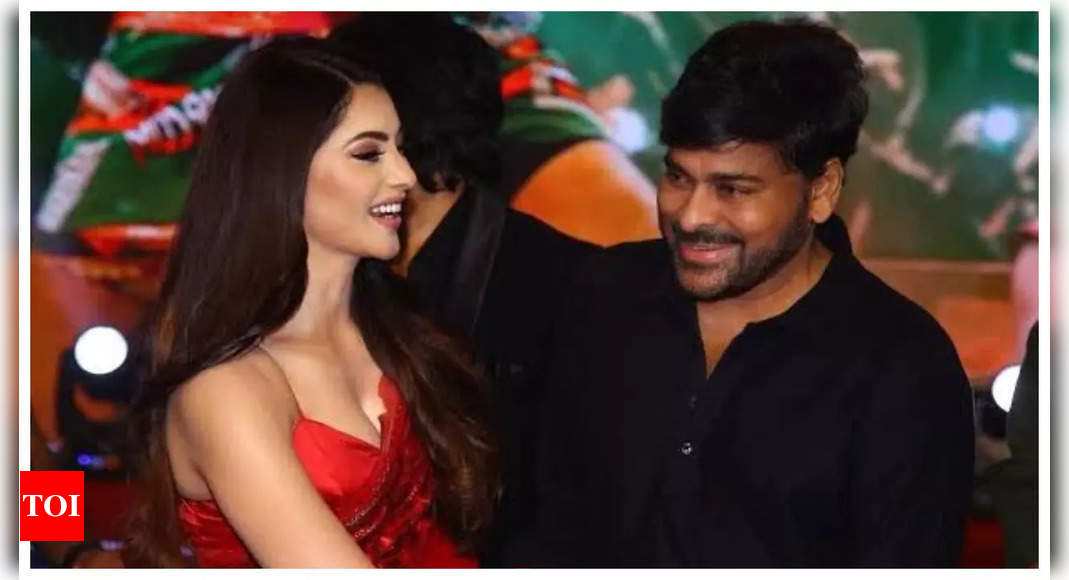 Urvashi Rautela shares a throwback photo with Chiranjeevi as she congratulates the megastar on receiving Padma Vibhushan – See post |