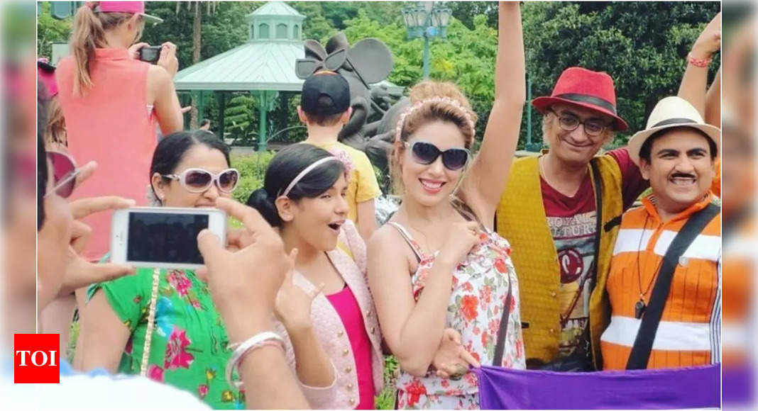 Munmun Dutta Shares Nostalgic Disneyland Shoot Pictures